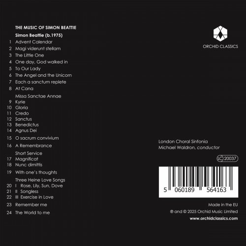 London Choral Sinfonia, Michael Waldron - The World to Me: The Music of Simon Beattie (2025) [Hi-Res]
