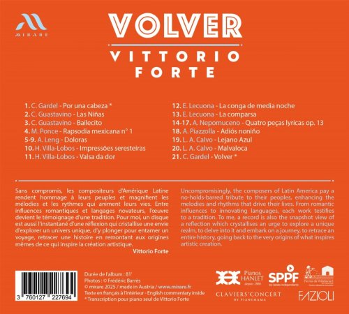 Vittorio Forte - Volver (2025) [Hi-Res]