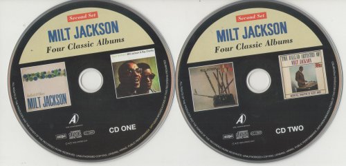 Milt Jackson - Four Classic Albums: Second Set (1956-1959) (2CD, 2019)