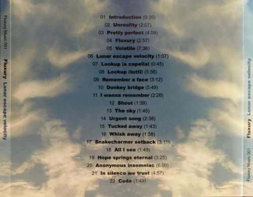 Fluxury - Lunar Escape Velocity (2001)