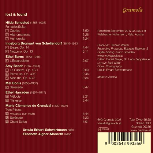 Ursula Erhart-Schwertmann, Elisabeth Aigner-Monarth - lost & found (2025) [Hi-Res]
