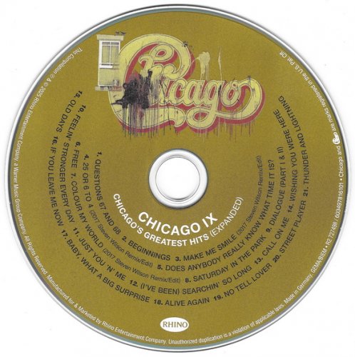 Chicago - Chicago IX: Greatest Hits (Expanded Edition) (2025) CD-Rip
