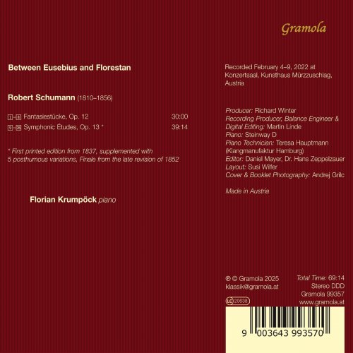 Florian Krumpock - Between Eusebius and Florestan (2025) [Hi-Res]