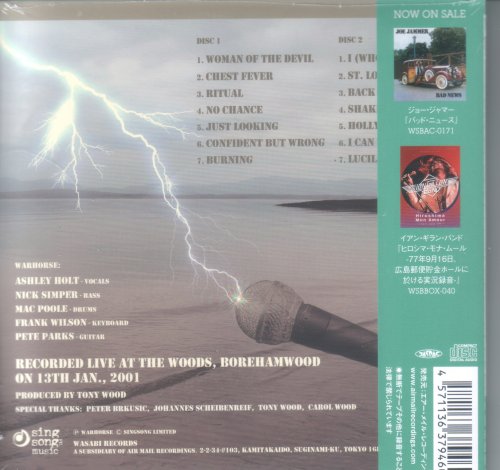 Warhorse - Live At Woods (2025) [Japanese Edition]