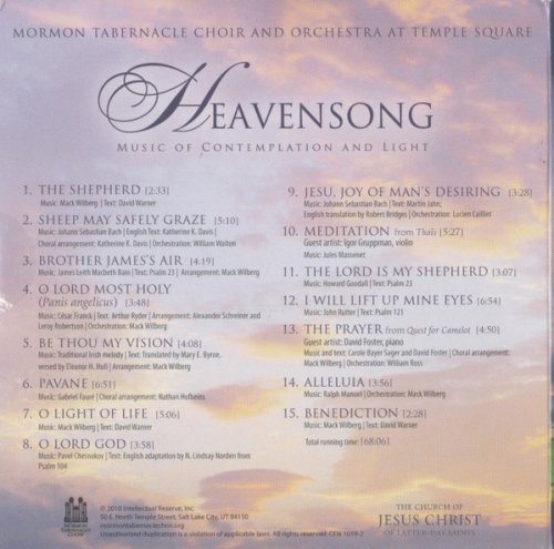 The Tabernacle Choir at Temple Square - Heavensong: Music of Contemplation and Light (2010) [Hi-Res]