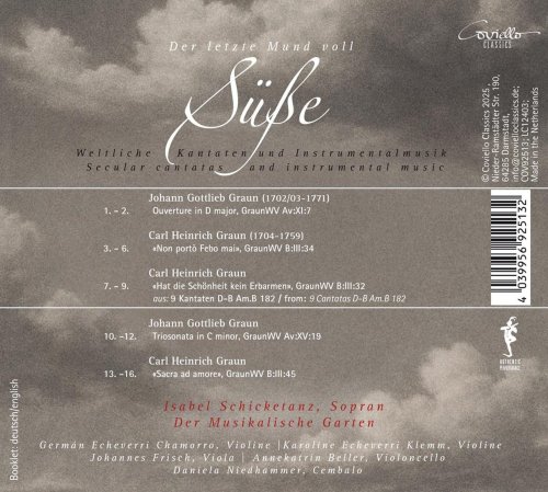 Isabel Schicketanz, Der Musikalische Garten - Der letzte Mund voll Süße (Secular Cantatas and Instrumental Music) (2025) [Hi-Res]
