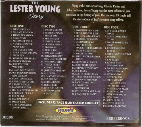 Lester Young - The Lester Young Story (2000, 4CD)