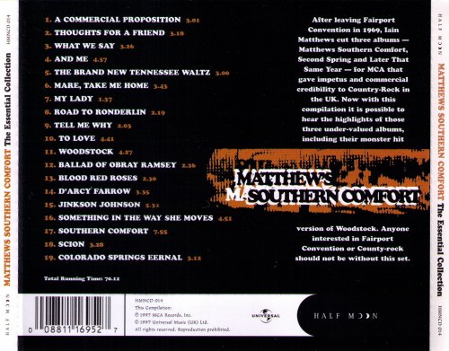 Matthews Southern Comfort - The Essential Collestion (1997)