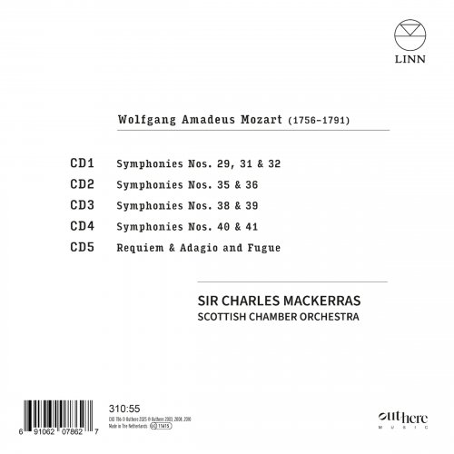 Charles Mackerras, Scottish Chamber Orchestra - Sir Charles Mackerras Conducts Mozart (2025) [Hi-Res]