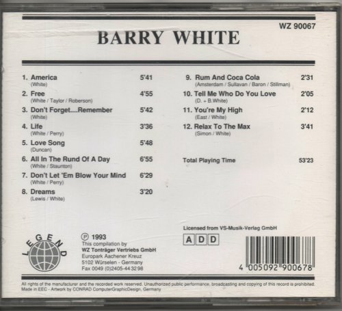 Barry White - Barry White (1993)