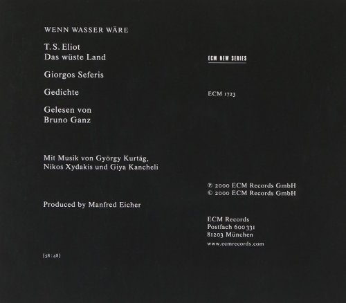 Bruno Ganz - Wenn Wasser Ware (2000)