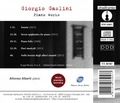 Alfonso Alberti - Gaslini: Piano Works (2013)