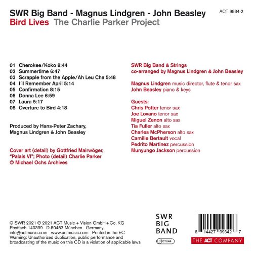 SWR Big Band, Magnus Lindgren, John Beasley - Bird Lives (2021)