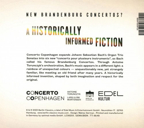 Concerto Copenhagen - New Brandenburg Concertos (Organ Trio Sonatas Expanded) (2025) [Hi-Res] [Dolby Atmos]