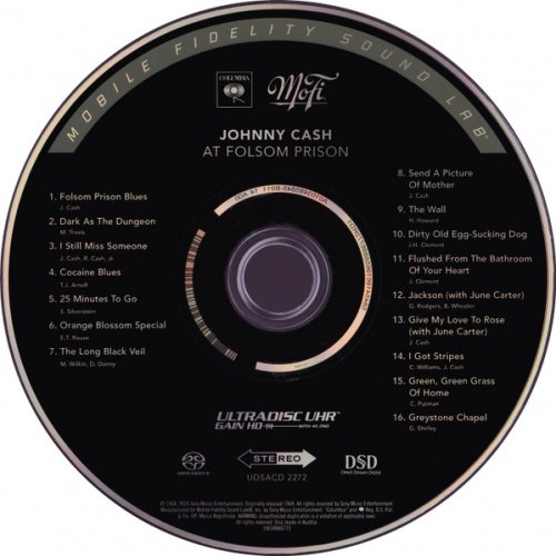 Johnny Cash - At Folsom Prison (Reissue, Remastered 2024) [SACD]