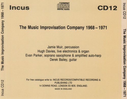 The Music Improvisation Company - The Music Improvisation Company 1968 - 1971 (1976)