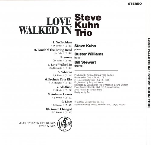 Steve Kuhn Trio - Love Walked In (1998) CD Rip