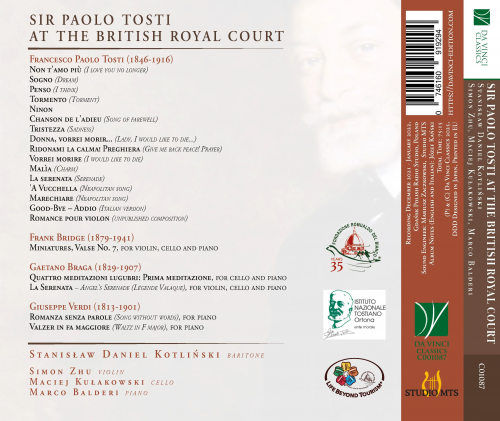 Stanisław Daniel Kotliński, Simon Zhu, Marco Balderi, Maciej Kułakowski - Sir Paolo Tosti at the British Royal Court (2025)
