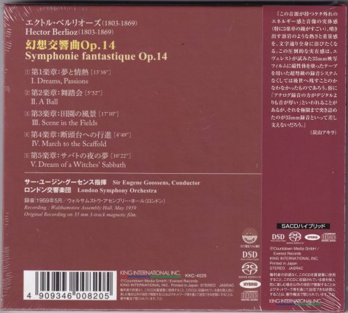 Eugene Goossens - Berlioz: Symphonie Fantastique (1959) [2015 SACD]