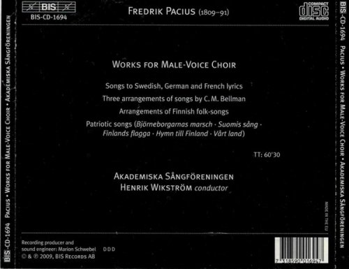Akademiska Sångföreningen and Henrik Wikström - Pacius: Hymn to Finland (2009) [Hi-Res]