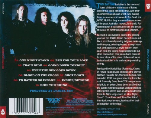 Rhino Bucket - Rhino Bucket (1990) [2015 Rock Candy Remastered]