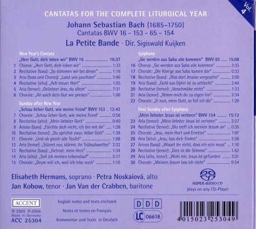 Sigiswald Kuijken - Bach: Cantatas for the Complete Liturgical Year Vol.4 (2007) [SACD]