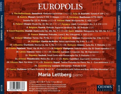 Maria Lettberg - Europolis (2025) [Hi-Res]