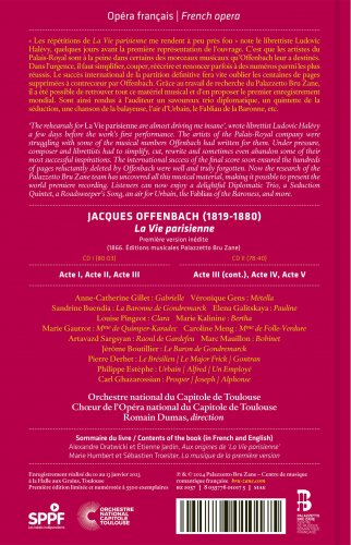 Orchestre National du Capitole de Toulouse, Chœur de l’Opéra national du Capitole de Toulouse, Romain Dumas, Anne-Catherine Gillet - Offenbach: La Vie parisienne (Original Version) (2024) [Hi-Res]