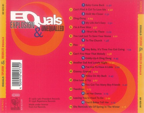 Equals - Explosion / Unequalled Equals (1996)