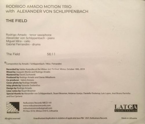 Rodrigo Amado Motion Trio & Alexander von Schlippenbach - The Field (2021)