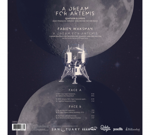 Quatuor Ellipsos, Orchestre Victor Hugo, Jean-François Verdier - A Dream for Artemis (2025) [Hi-Res]