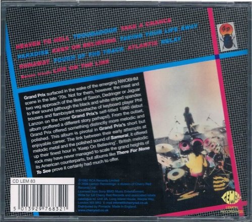 Grand Prix - There For None To See (1982) [2006]