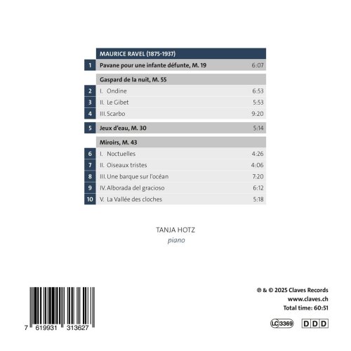 Tanja Hotz - Ravel: Piano Works (2025) [Hi-Res]