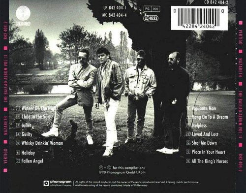 Nazareth - The Ballad Album Vol. II (1990)
