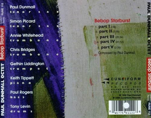 Paul Dunmall Octet - Bebop Starburst (1999)