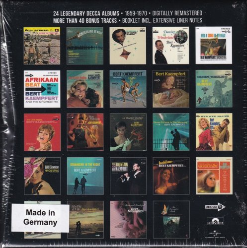 Bert Kaempfert & His Orchestra - The Bert Kaempfert Decca Collection (2024) [24CD Box Set]