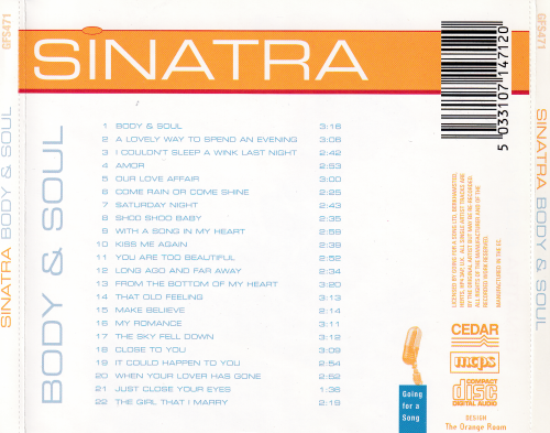 Frank Sinatra - Body & Soul (2000)