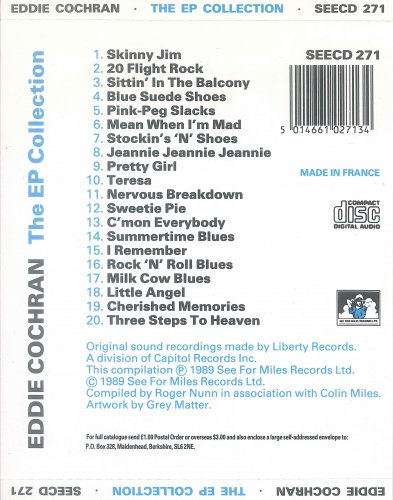 Eddie Cochran - The EP Collection (1989)
