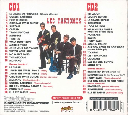 Les Fantomes - L'Integrale Sixties (2000) [2CD]