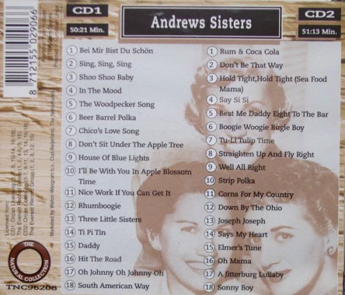 Andrews Sisters - The Natural Collection (1996)