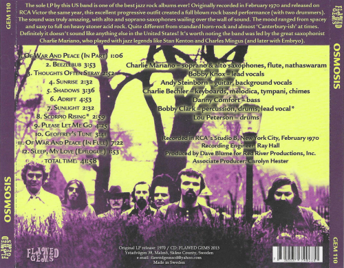 Osmosis - Osmosis (2013)