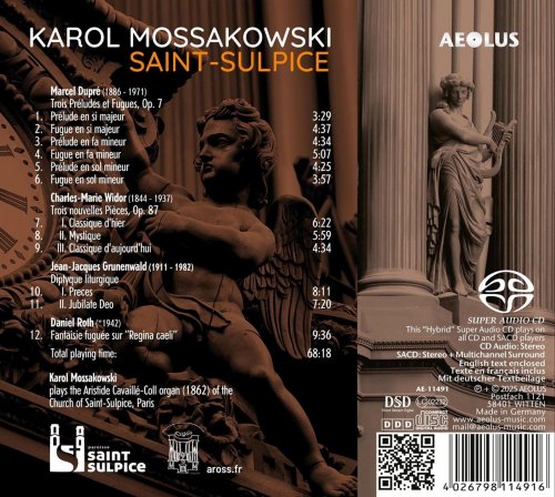 Karol Mossakowski - Karol Mossakowski: Saint-Sulpice (2025) [Hi-Res]