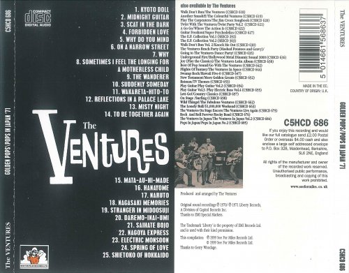The Ventures - Golden Pops / Pops In Japan '71 (1999)