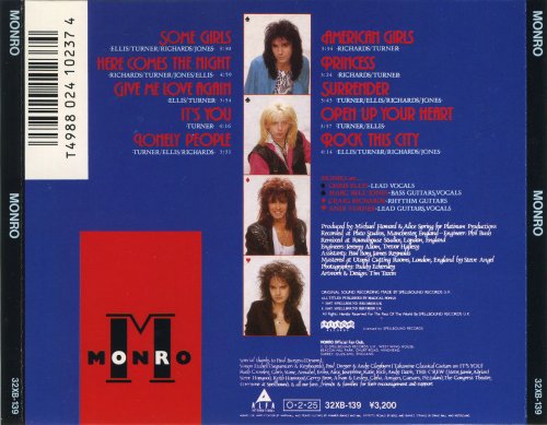 Monro - Monro (1987) [Japanese Edition]