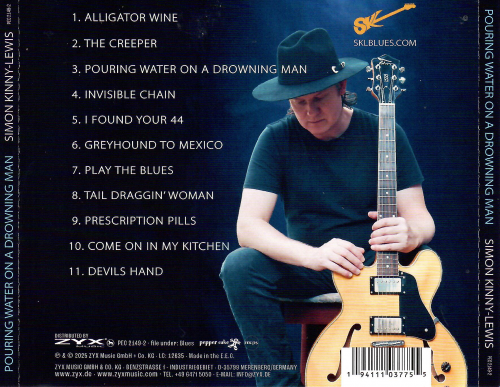 Simon Kinny-Lewis - Pouring Water On A Drowning Man (2025) CD-Rip