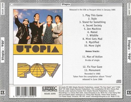 Utopia - POV (1985)