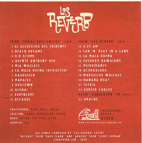 Los Reverb - Surf The Waves Of Music With (2020)