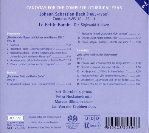 Sigiswald Kuijken - Bach: Cantatas for the Complete Liturgical Year Vol.6 (2008) [SACD]
