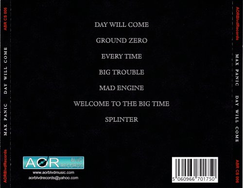 Max Panic - Day Will Come (2025)