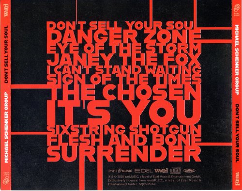 Michael Schenker Group - Don't Sell Your Soul (2025) [Japanese Edition]